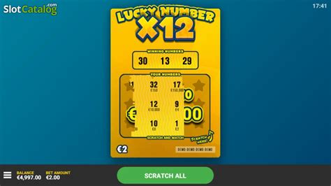 Lucky Number X12 Betano