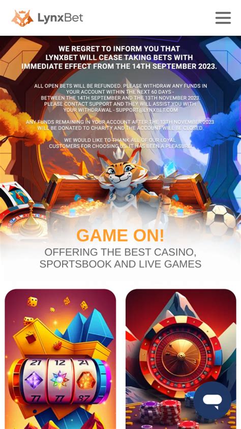 Lynxbet Casino App