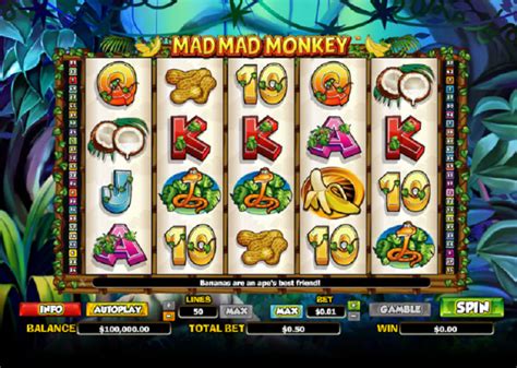 Mad Mad Monkey Slot Gratis