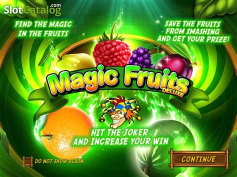 Magic Fruits Deluxe Slot Gratis