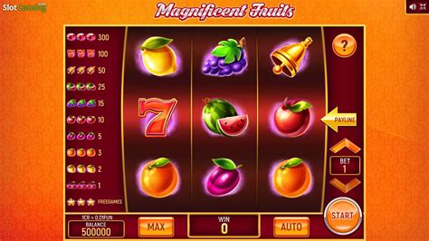 Magnificent Fruits 3x3 Slot Gratis