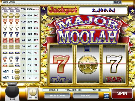 Major Moolah Slot - Play Online