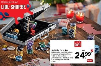 Malette Poker Lidl