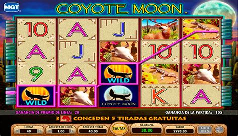 Maquina De Fenda De Coyote Lua Gratis