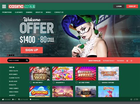 Mate Casino Free Spins