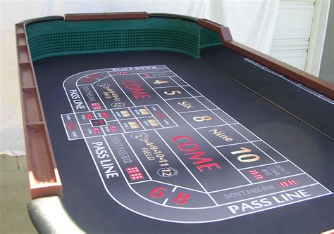 Mesa De Craps Chip Trilhos Para Venda