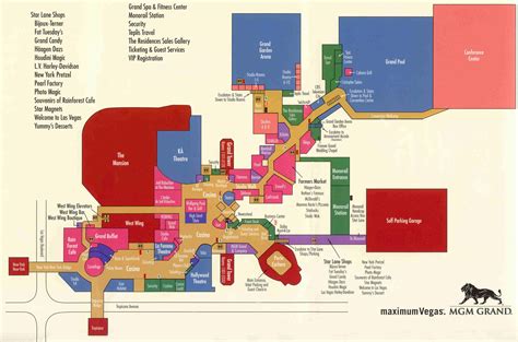 Mgm Grand Casino Mapa Chao