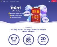 Mintbingo Casino Bonus