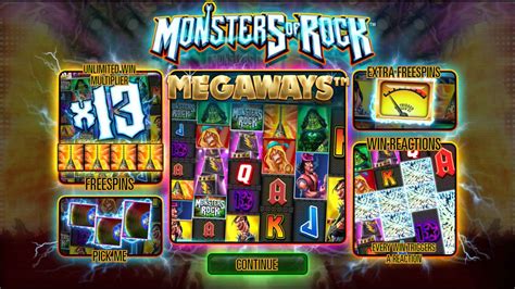 Monsters Of Rock Megaways Netbet