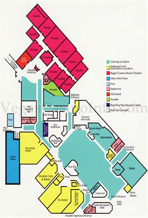 Monte Casino Restaurante Layout