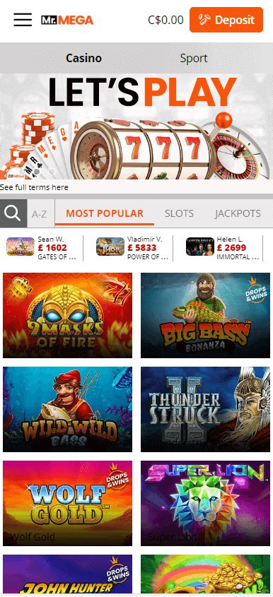 Mr Mega Casino App