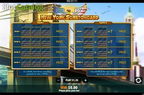 New York Scratchcard Betfair