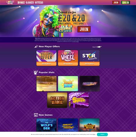 Nutty Bingo Casino Login