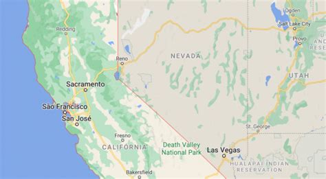 O Cassino De Nevada California Fronteira