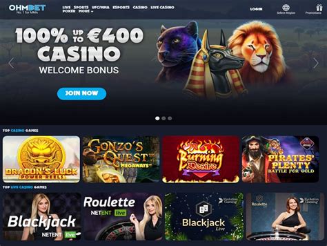 Ohmbet Casino Login