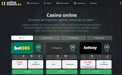 Onlinecasino Ecuador