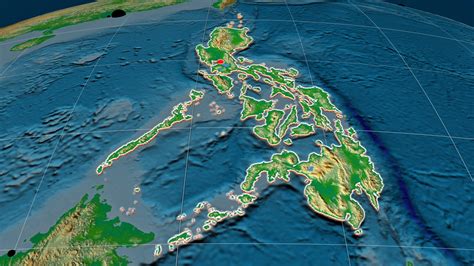 Orbital Do Satelite De Fenda Das Filipinas