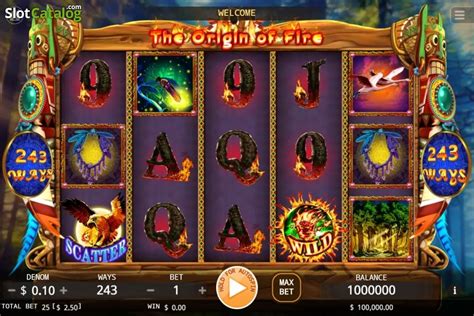 Origin Of Fire Slot Gratis