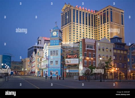 Os Cassinos Em Atlantic City Boardwalk