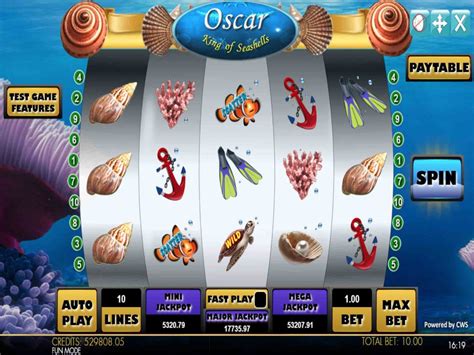 Oscar King Of Seashells 888 Casino