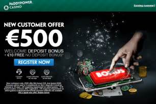 Paddy Power Bonus De Casino Retirada De Fundos