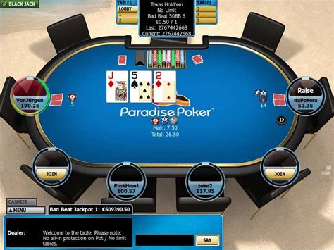 Paradise Poker Online