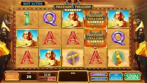 Pharaoh S Treasure Deluxe Slot Gratis