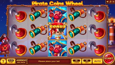 Pirate Coins Wheel Novibet