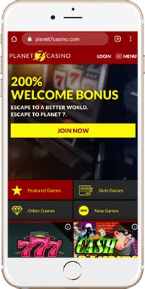 Planet 7 Casino Mobile