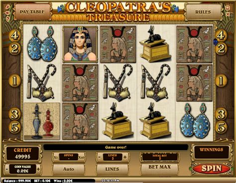 Play Cleopatra S Ancient Treasure Slot