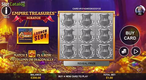 Play Empire Treasures Scratch Card Slot