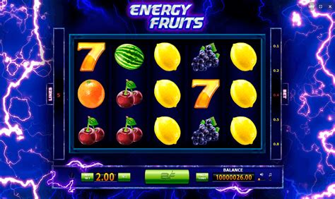 Play Energy Fruits Slot