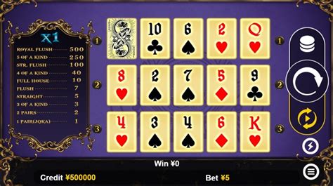 Play Fancy Poker 5 Slot