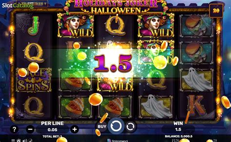 Play Holidays Joker Halloween Slot