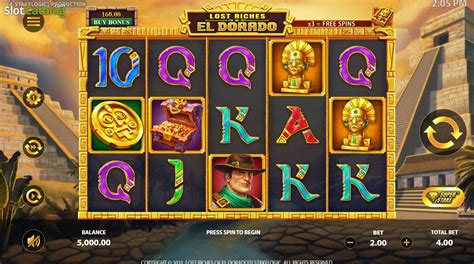 Play Lost Riches Of El Dorado Slot