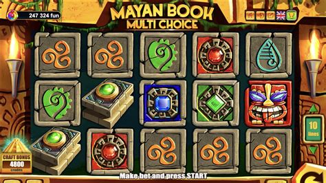 Play Mayan Book Multi Chocie Slot
