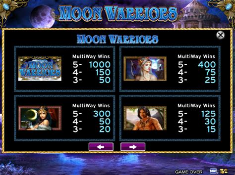 Play Moon Warriors Slot