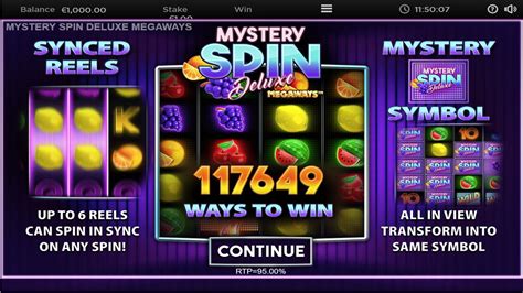 Play Mystery Spin Deluxe Megaways Slot