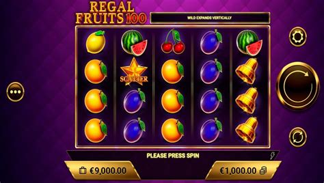 Play Regal Fruits 100 Slot