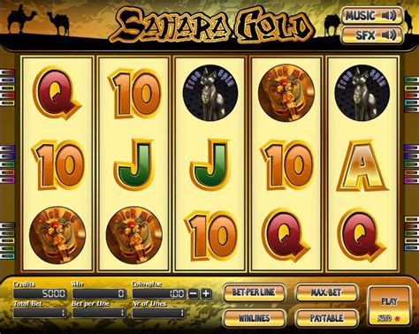 Play Sahara Gold Slot