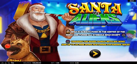 Play Santa Vs Aliens Slot