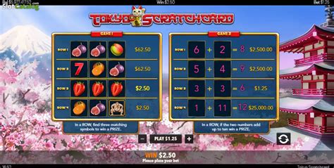 Play Tokyo Scratchcard Slot