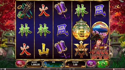 Play Ways Of The Samurai Slot