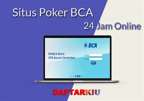 Poker Bank Bca