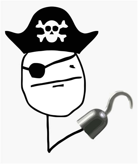 Poker Face Pirata Meme