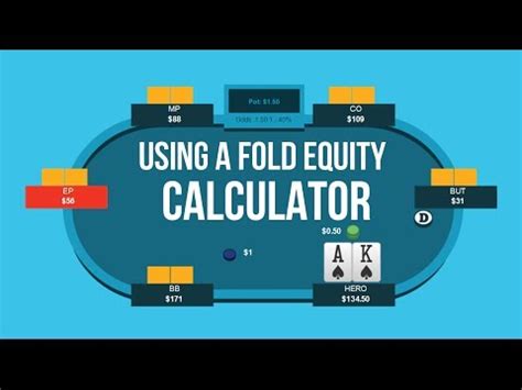 Poker Fold Equity Calculadora