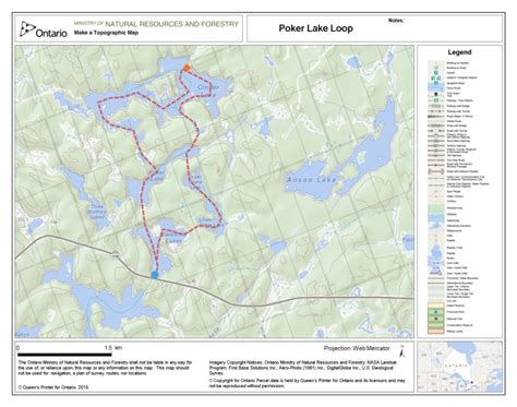 Poker Lago Loop Mapa