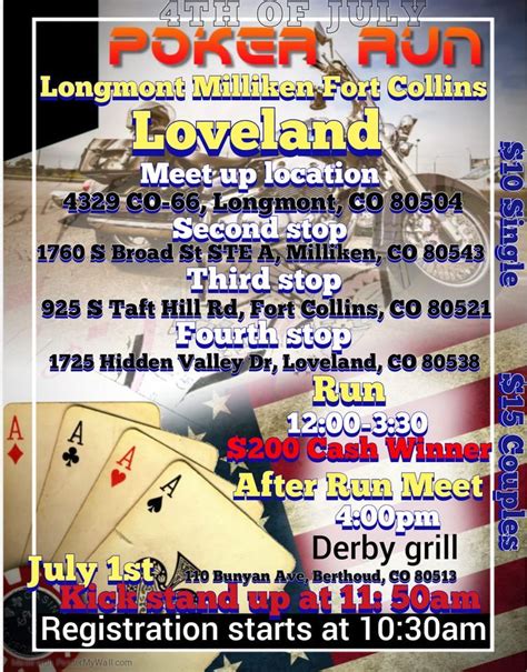 Poker Longmont Co