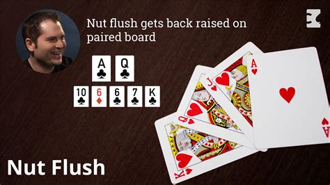 Poker Prazo Nut Flush