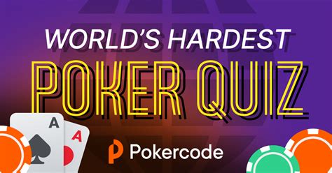 Poker Quiz Perguntar